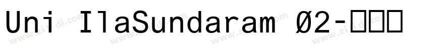 Uni IlaSundaram 02字体转换